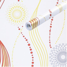 Deals, Discounts & Offers on  - WallBerry Abstract Multicolor Wallpaper(100 cm x 40 cm)