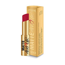 Deals, Discounts & Offers on Beauty Care - Jaquline USA Matte Amour Matte Lipstick Lightweight, Long-wear Lipsticks |Matte Finish, High Coverage,Highly Pigmented, Cruelty Free,Paraben Free,Vegan (3.5g Sensuous 08)