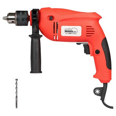 Deals, Discounts & Offers on Home Improvement - WONDERCUT Wc-Ed13-R Impact Drill Machine Reversible Hammer Driver Variable Speed Screwdriver (13Mm 650W), Red