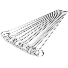 Deals, Discounts & Offers on  - Dynore Stainless Steel Set of 12-10 inch Barbeque Rods