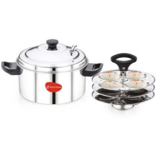 Deals, Discounts & Offers on Cookware - Mahavir Standard Induction & Standard Idli Maker(3 Plates , 12 Idlis )