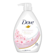 Deals, Discounts & Offers on  - Dove Refreshing Sakura Blossom Body Wash With Himalaya Pink Salt, Go Fresh Shower Gel With Soothing, Floral Scent, Skin Prebiotics Formula For Replenished Skin, 1L