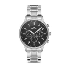 Deals, Discounts & Offers on Men - Ferro Aversa Chronograph Black Round Dial Men's Watch with Bracelet Strap