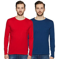 Deals, Discounts & Offers on Men - Amazon Brand - Symbol Men's Regular Fit T-Shirt (Pack of 2)