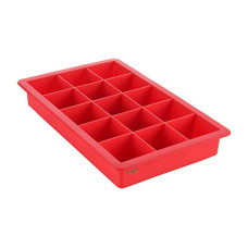 Deals, Discounts & Offers on  - Clazkit Silicone Ice Tray Flexible 15 Cubes/Cavity, Multicolor
