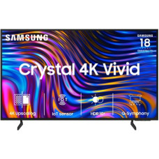 Deals, Discounts & Offers on Entertainment - [Use HDFC CC NO COST EMI] SAMSUNG Crystal 4K Vivid 125 cm (50 inch) Ultra HD (4K) LED Smart Tizen TV 2024 Edition(UA50DUE70BKLXL)