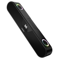 Deals, Discounts & Offers on Electronics - HAMMER Beatbox Bluetooth Soundbar 24W Output, RGB Lights, AUX, USB, TF Card & TWS Connectivity, Upto 8Hr Playtime, 52mm Drivers, Easy to Carry, BT Speaker