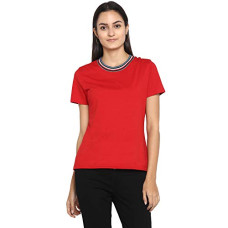 Deals, Discounts & Offers on Women - Mode By Red Tape Women's Regular Fit T-Shirt