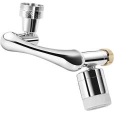 Deals, Discounts & Offers on  - UCRAVO Faucet Extender, 1080 Large-Angle Rotating Faucet Extender Aerator, Universal Splash Filter Faucet Aerator