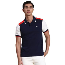 Deals, Discounts & Offers on Men - Dennis Lingo Men's Slim Fit Blue Polo T-Shirt