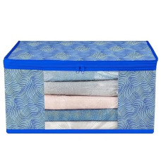 Deals, Discounts & Offers on  - Kozdiko Non Woven Lahariya Clothes and Saree Cover with Transparent View and 2 Zips