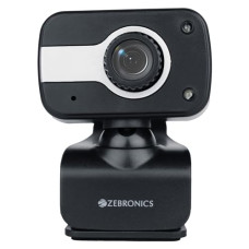 Deals, Discounts & Offers on  - ZEBRONICS Zeb-Crystal Clear Web Camera with 3P Lens,Built-in Microphone,Auto White Balance,Night Vision and Manual Switch