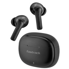 Deals, Discounts & Offers on Headphones - Fastrack Fpods(New Launch) FS100 Bluetooth TWS in-Ear Earbuds with 40 Hrs Playtime |BT V5.3|10mm Extra Deep Bass Drivers|Quad Mic ENC