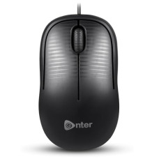 Deals, Discounts & Offers on  - Enter Click Wired USB Mouse, 800 DPI Optical Sensor, 3-Button Design, Plug & Play,