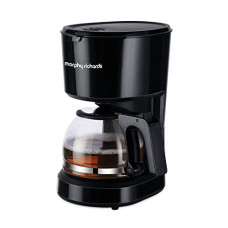 Deals, Discounts & Offers on  - Morphy Richards Europa Drip Espresso Coffee Machine For Home|600W Drip Coffee Maker|6-Cups Capacity*|Anti-Drip Function|Dry Heat Protection|Warming Plate|2-Yr Warranty By Brand|Black