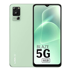 Deals, Discounts & Offers on Electronics - Lava Blaze 5G (Glass Green, 6GB RAM, UFS 2.2 128GB Storage) | 5G Ready | 50MP AI Triple Camera | Upto 11GB Expandable RAM | Charger Included | Clean Android (No Bloatware)
