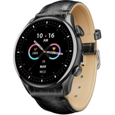 Deals, Discounts & Offers on  - boAt Lunar Space with 40mm Dial, BT Calling, 100+ Sports Modes, HR & SpO2 Monitor Smartwatch(Black Leather Strap, Free Size)