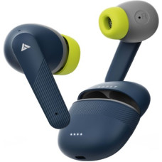 Deals, Discounts & Offers on  - Boult Z35 with Zen ENC Mic, 32Hrs Battery Life, 45ms Ultra-Low Latency Mode, 5.3v Bluetooth Headset(Blue Moss, True Wireless)
