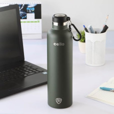 Deals, Discounts & Offers on  - Cello Duro Hector Insulated Flask | Hot and Cold Stainless Steel Water Bottle | Durable DTP Coating |Vacuum Insulated Bottle