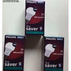 Deals, Discounts & Offers on  - PHILIPS LED 9W Delivers 806 lumens ace saver LED lamp E27 crystal white /6500K.