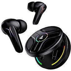 Deals, Discounts & Offers on  - boAt Immortal 141 TWS Gaming in Ear Earbuds with Enx Tech,Up to 40 Hrs Playtime,Signature Sound,Beast Mode,Ipx4 Resistance,Iwp Tech,RBG Lights,&USB Type-C Port(Black Sabre)