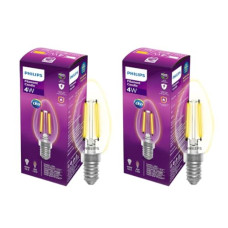 Deals, Discounts & Offers on  - PHILIPS 4-watt Filament Candle LED Bulb | Clear Candle Bulb