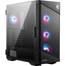 Deals, Discounts & Offers on  - MSI MPG Velox 100R -Gaming Cabinet for PC: Tempered Glass Side Panel, ARGB Fans, Liquid Cooling Support up to 360mm Radiator, Mesh Panel