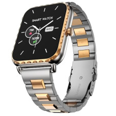 Deals, Discounts & Offers on  - Fire-Boltt Jewel, Luxury Stainless Steel Smart Watch with a 1.85