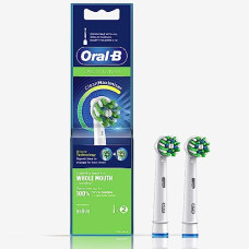 Deals, Discounts & Offers on  - Oral B Cross Action Toothbrush Heads Pack Of 2 Replacement Refills For Electric Rechargeable