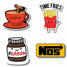 Deals, Discounts & Offers on  - SAF Set of 4 Magnet for Refrigerator | Fridge's Magnet | Decorative Matt Magnet