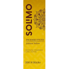 Deals, Discounts & Offers on  - Amazon Brand - Solimo Incense Sticks, Set of 200, Jubilant Yellow
