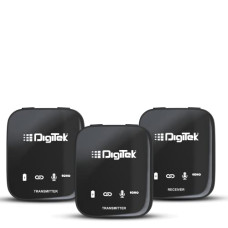 Deals, Discounts & Offers on  - [Use J and K Bank Card ] DIGITEK (DWM 101) Wireless Microphone System with ANC Noise Reduction, 360 Sound Capture, 100M Range, Upto 12 Hrs Working Time, For DSLR Camera, Android & iOS Smartphones, Seamless Audio Recording