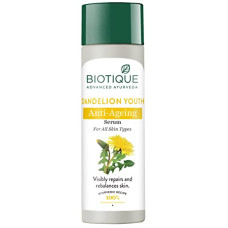 Deals, Discounts & Offers on  - Biotique Dandelion Youth Anti-Ageing Serum| Ayurvedic and Organically Pure| Anti-Ageing Serum