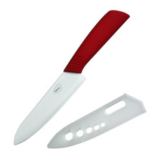 Deals, Discounts & Offers on  - Pigeon by Stovekraft Edge Ceramic Knife 5 Inch (Red::White)