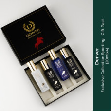 Deals, Discounts & Offers on  - DENVER Sporting Club EDP- SRK's Favorite Luxury Gift Pack- 20ml x 4 Set Eau de Parfum - 80 ml(For Men)