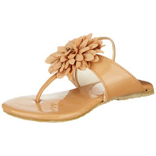 Deals, Discounts & Offers on  - WalkTrendy Girl's Lc83_Beige Sandal