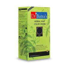 Deals, Discounts & Offers on  - Dr Batra's Herbal Hair Color Cream with Natural Ingredients - Black | Herbal Hair Color without Chemicals