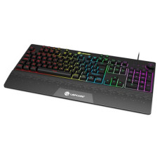 Deals, Discounts & Offers on  - LAPCARE Thunder USB Gaming Keyboard, LIGHTSYNC RGB Backlit Keys, Spill-Resistant, Anti-Ghosting, Customizable Keys, Dedicated Multi-Media Keys - Black (LGK-111)