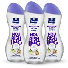 Deals, Discounts & Offers on  - Parachute Advansed Nourishing Body Wash, Natural coconut Milk and Cocoa Butter, Hydrated Soft Skin(3 x 250 ml)