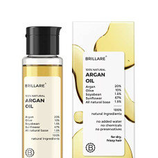 Deals, Discounts & Offers on Beauty Care - Brillare Argan Hair Oil, with the Goodness of Olive oil & Sunflower Oil,