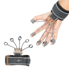 Deals, Discounts & Offers on  - Amazon Brand - Symactive Finger Gripper Strength Trainer, Forearm Exerciser Hand Yoga Resistance Band, Finger Expander/Extension Exerciser, Climbing Finger Strengthener & Guitar Finger Stretcher
