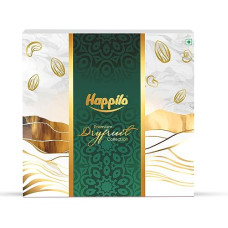 Deals, Discounts & Offers on  - Happilo Dry Fruit Celebration Gift Box Gold Finch 405g, Ideal
