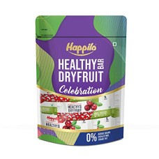 Deals, Discounts & Offers on  - Happilo Celebration Cranberry Cashews Healthy Dry Fruit Energy Bar (35gx6), Healthy Snack, High in Protein Nuts, No Added Sugar, Vegan, Tasty as a Desert, No Preservatives For Energy, Fitness & Immunity