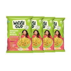 Deals, Discounts & Offers on  - WickedGud Nourishing Masala Instant Noodles (69 gm x 4)| Healthy Noodles | No Maida | No Oil | No MSG | High Protein | High Fibre | Cholesterol Free