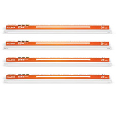 Deals, Discounts & Offers on  - Halonix Streak Squar 20-Watt LED Batten (Pack of 4, Warm White, Square)