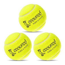 Deals, Discounts & Offers on  - Cockatoo Rubber Cricket Tennis Ball, Construction of Tennis Ball for Cricket for Optimal Performance,Suitable