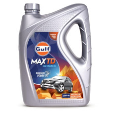 Deals, Discounts & Offers on Lubricants & Oils - GULF MAX TD 15W-40 - [3.5 L] API CI-4/SL and ACEA A3/B4 Car Engine Oil which provides Maximum Power and Superior Engine Protection