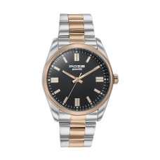 Deals, Discounts & Offers on Men - Sonata Poze Quartz Analog Black Dial Metal Strap Watch