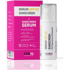 Deals, Discounts & Offers on  - Cos-IQ Sunscreen - SPF 50 PA++++ SunProtect SPF-50 Outdoor Sunscreen Serum SPF 50 PA+++ 30ml | Only 2 Drops Full Coverage | Skin Safe, Matte Finish, Oil Free, Water Resistant, Broad Spectrum(30 g)