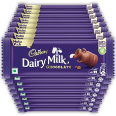 Deals, Discounts & Offers on  - Cadbury Dairy Milk Chocolate Bar, 52 G Maha Pack (Pack Of 15), 825 Grams